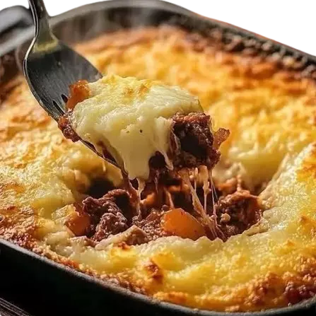 Escondidinho de carne seca