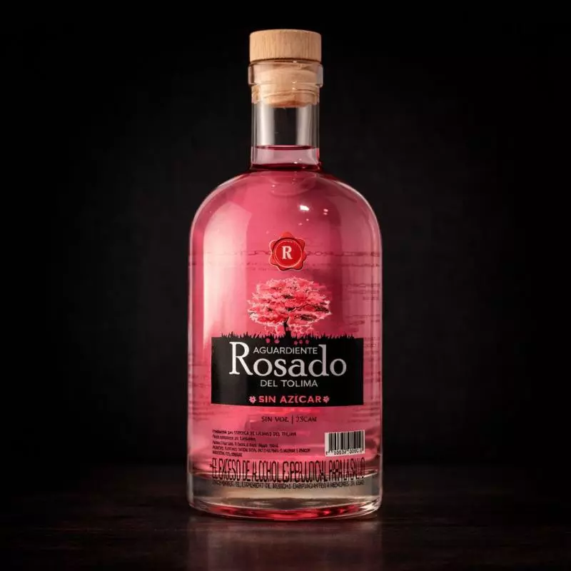 Aguardiente Rosado