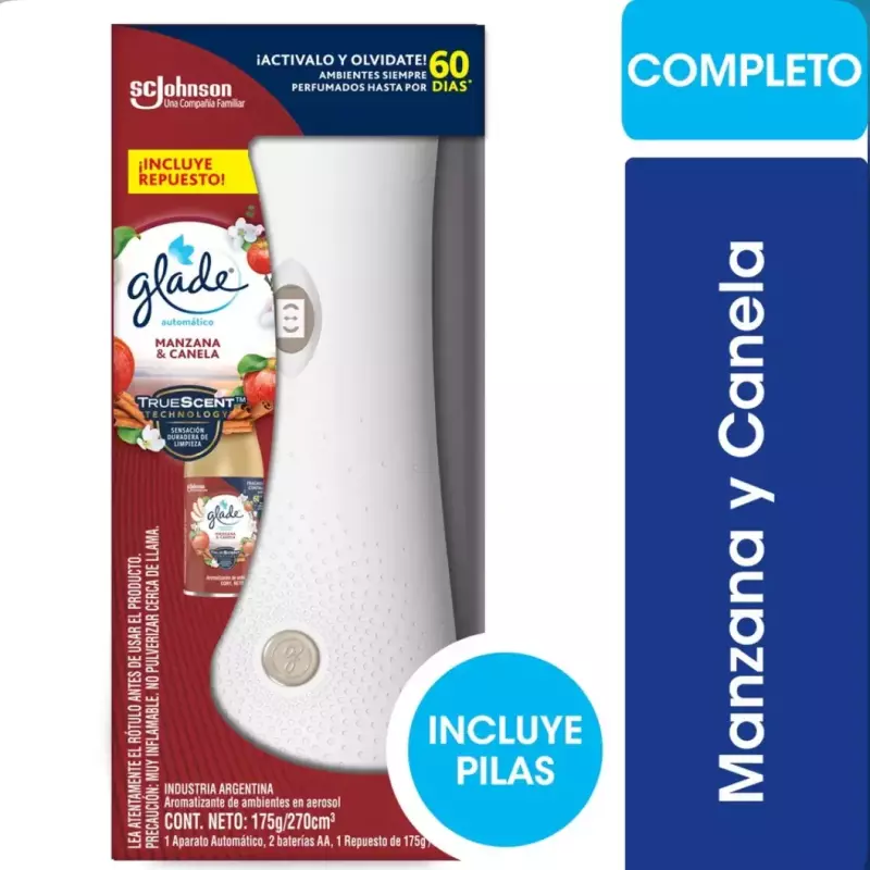 Glade automática +rep manzana y can