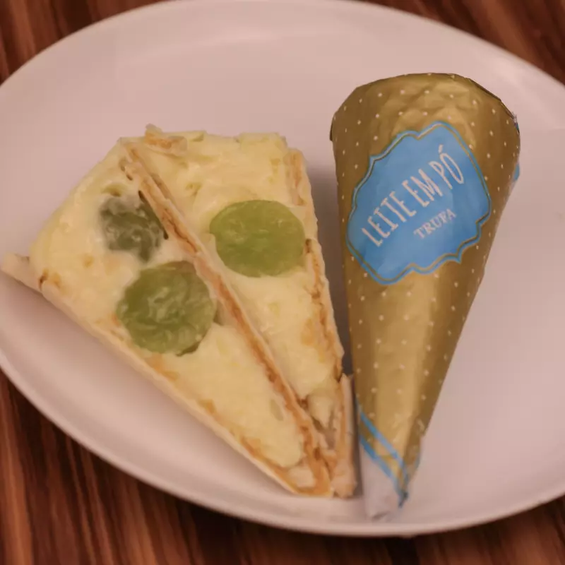 Cone de Ninho com Uva