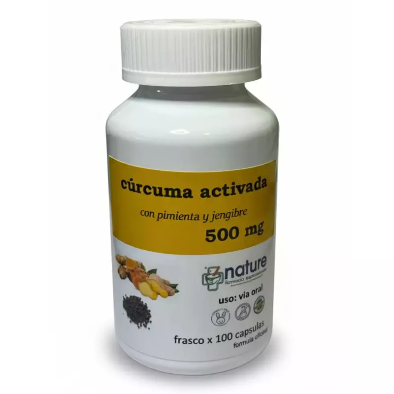 Cúrcuma activada 500 mg