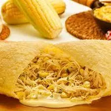 Frango com Queijo e Milho