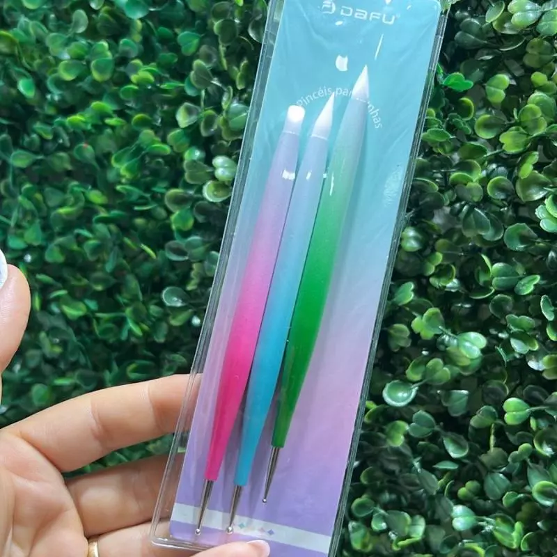 Kit C/3 Pincel Modelador Solido