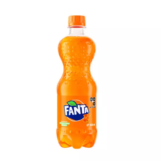 Fanta naranja 600 ml.