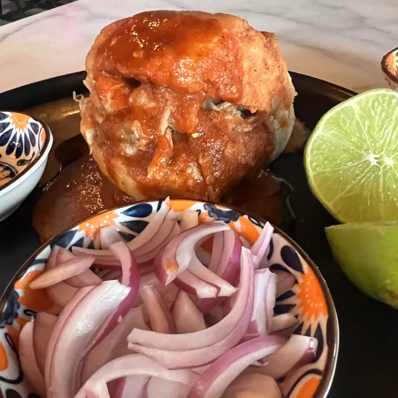 Mini torta de cárnitas