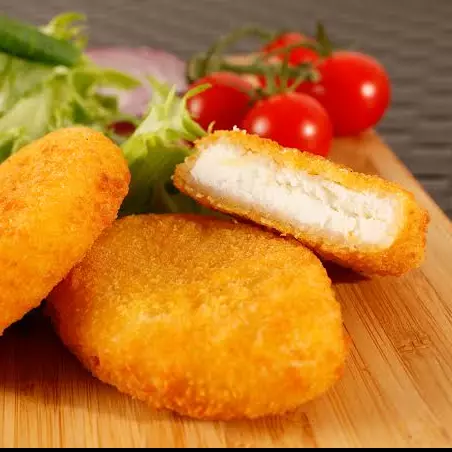 Carne frango empanado 90g