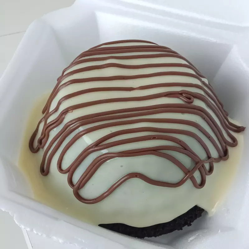 Vulcãozinho de Chocolate com Ninho