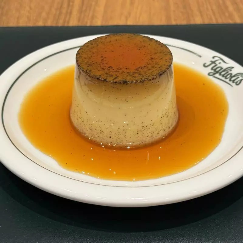 Pudim de Fava de Baunilha