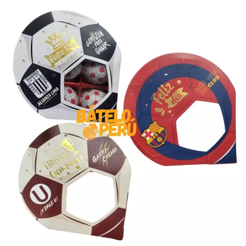 Caja Pelota Papa equipos