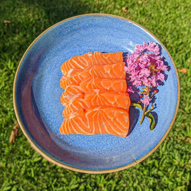 Sashimi de Salmão