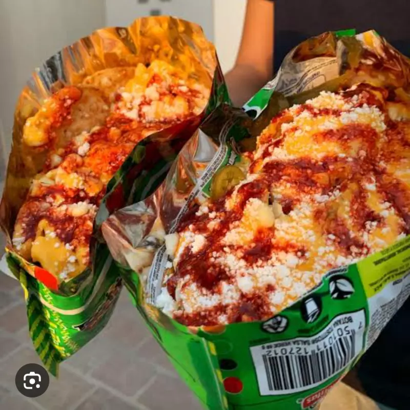 Tostielote con elote amarillo