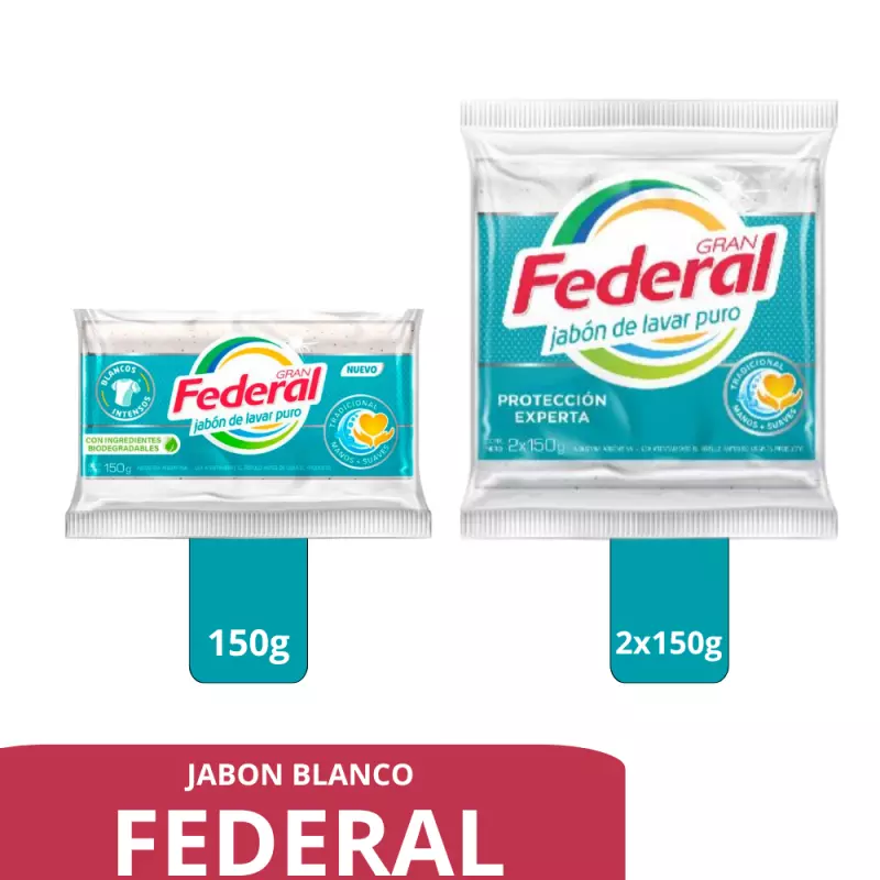 Jabon Blanco FEDERAL