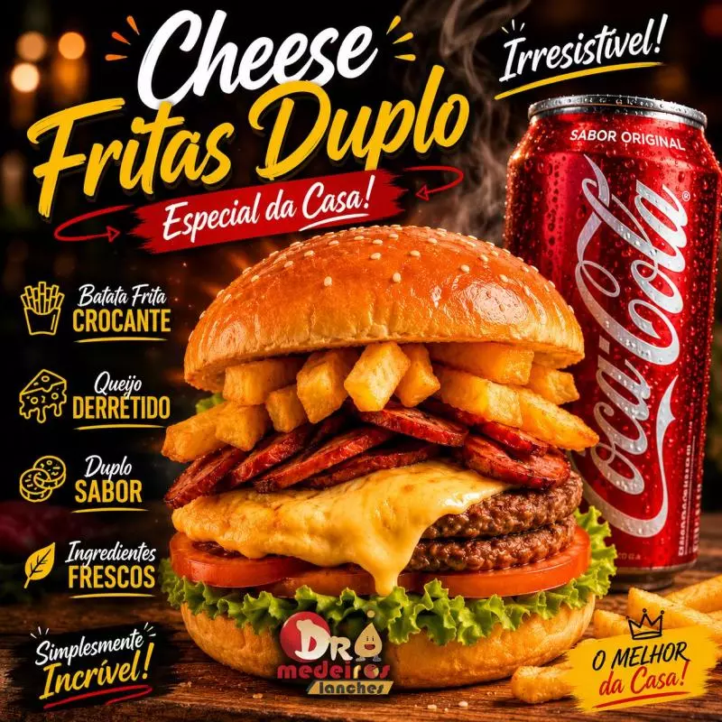 Dri Cheese Fritas Duplo