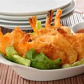 camarones empanizados