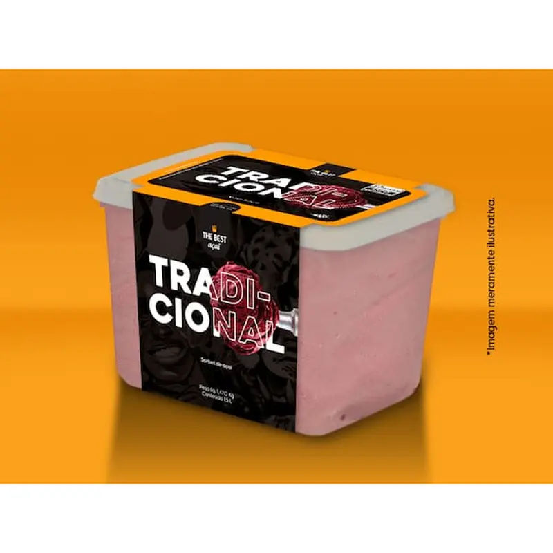 Açaí Tradicional - 1,5 L Pote