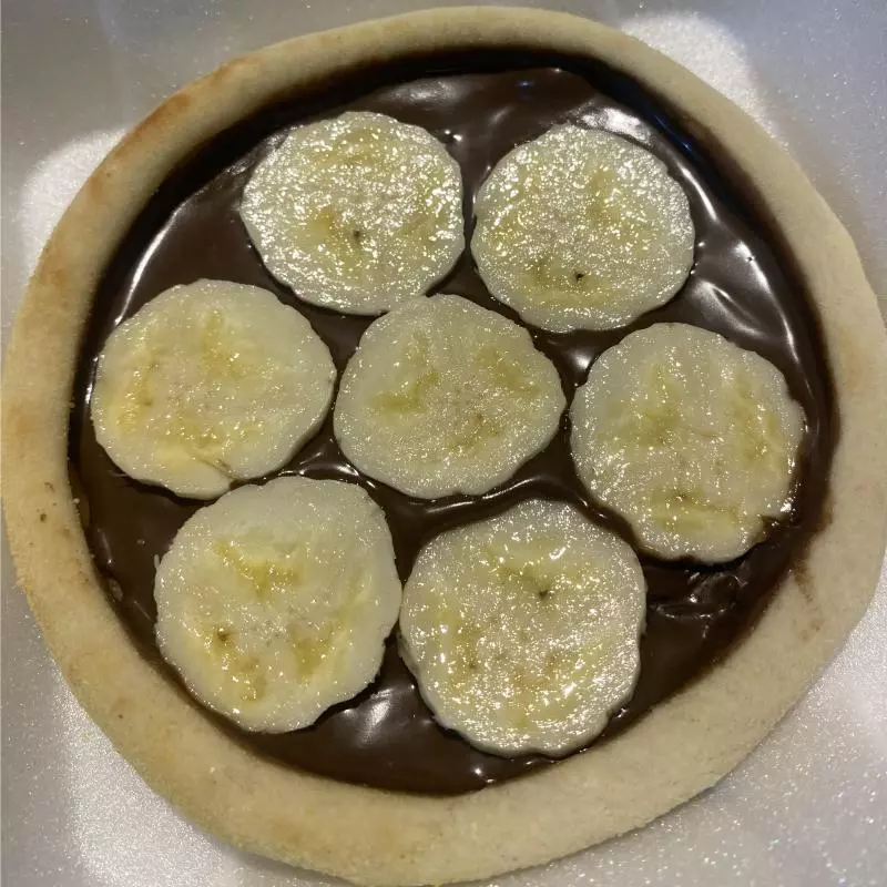 Chocolate ao leite com banana