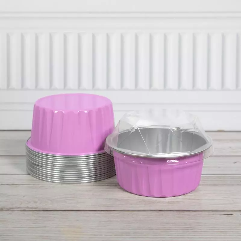 Aluminio Redondo Rosa Barbie 125 ml