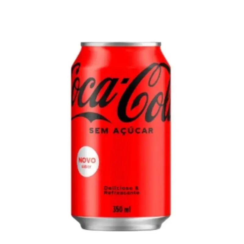 Coca cola zero açúcar 350ml