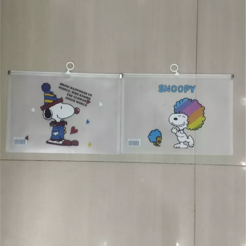 sobres reusables de snoopy