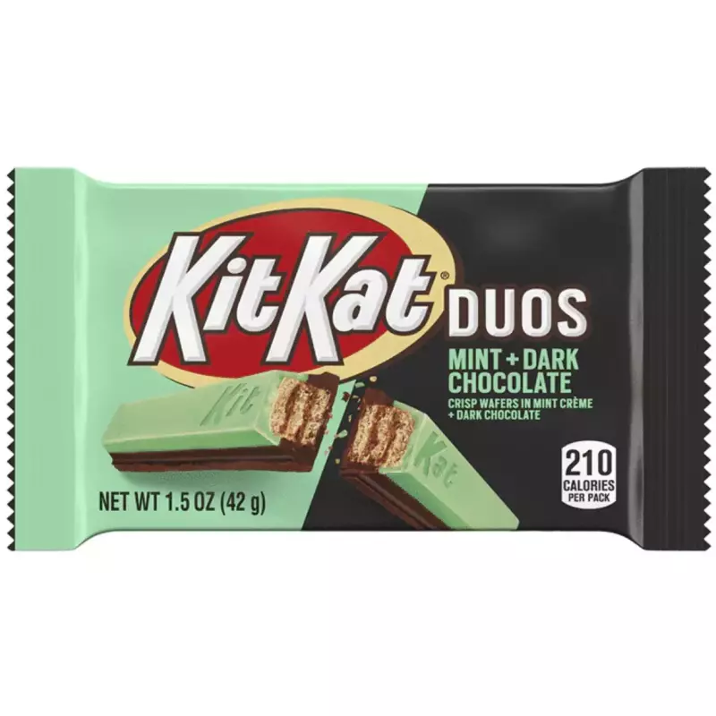 Kit Kat duos mint+dark chocolate