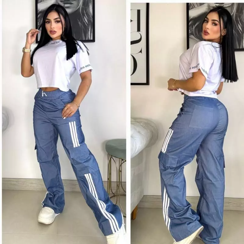 Conjunto Cargo Sport Denim Blue