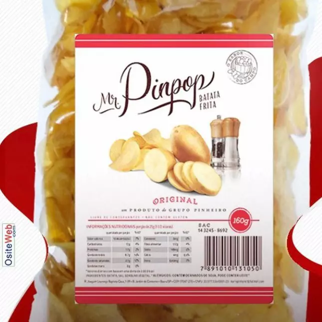 Batata Chips sabor Original 45g