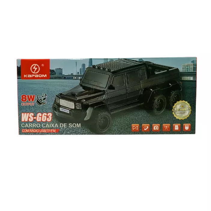 CARRO DE SOM KAPBOM 8W WS-G63