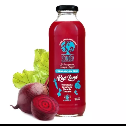 Jugo RED LAND X 500ml