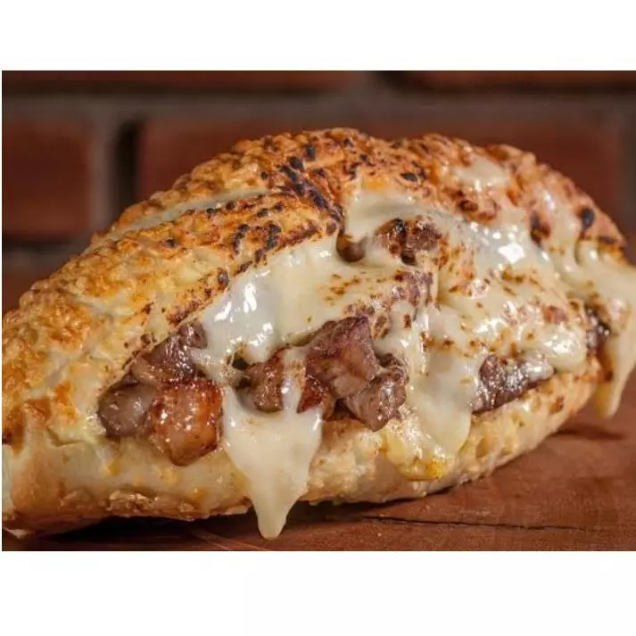 Nº 02 (Double queijo, alface, vinagrete, pasta de alho)