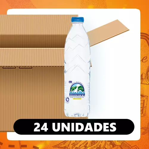 Bulto Minalba Agua 600ml