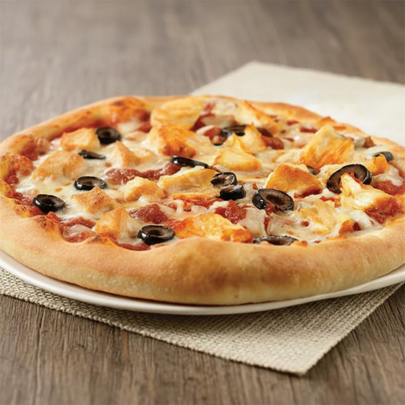 chicken  oriental pizza