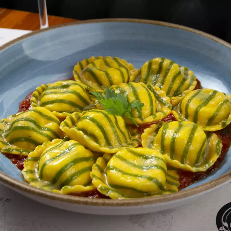 Ravioli di Mozzarela di Búfala