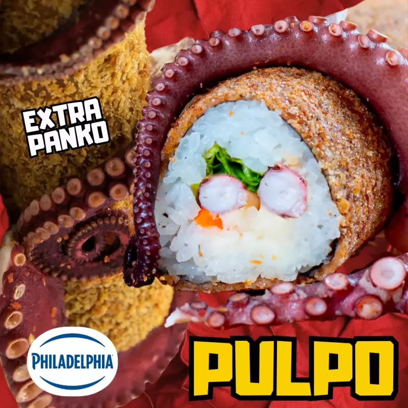 Handroll Pulpo Frito