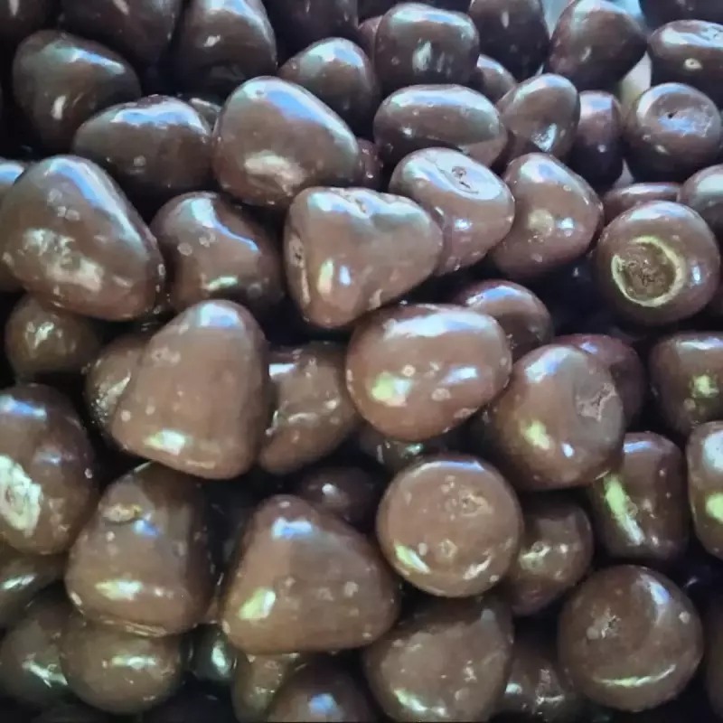 Cereza con chocolate