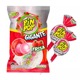 PIN POP GIGANTE FRESA