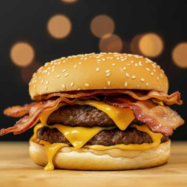 Duplo cheddar Classic bacon