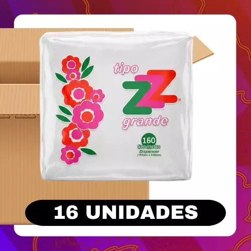 Bulto Z Servilletas Grande 160uds
