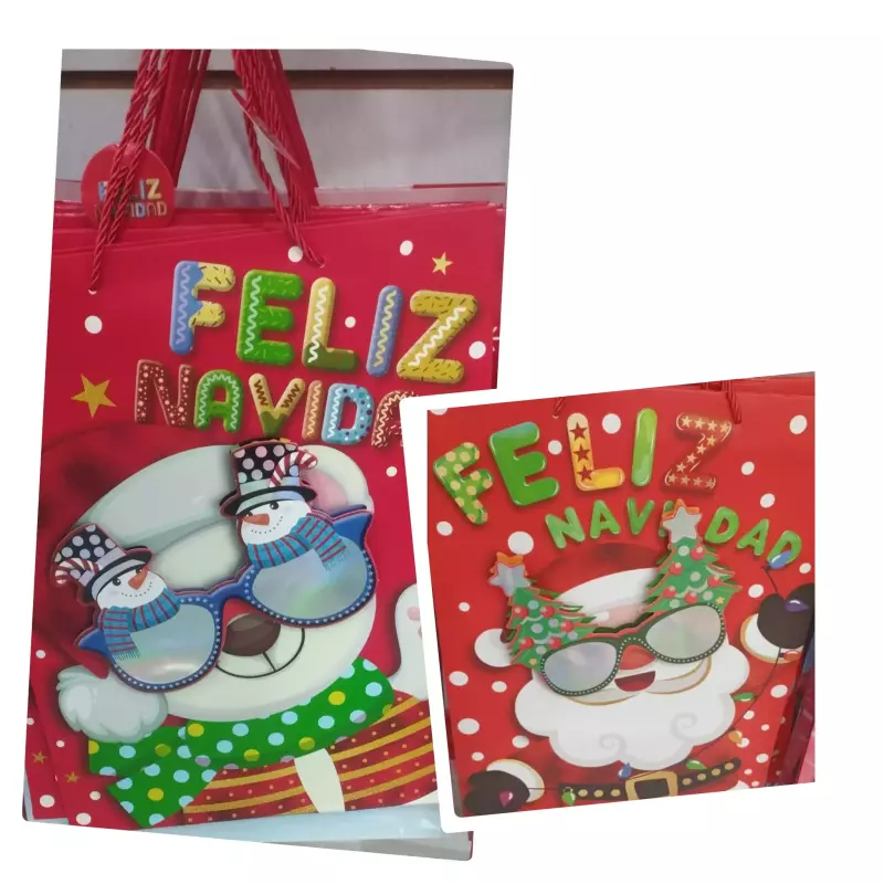 Bolsa Regalo Extra Grande 3D