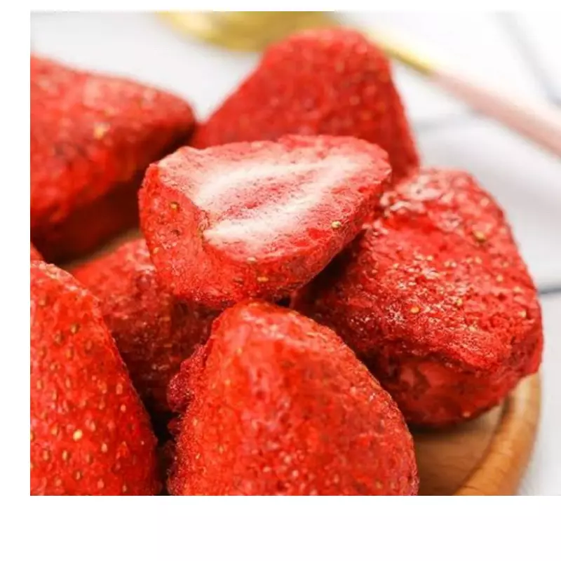 Chips de Morango Liofilizado