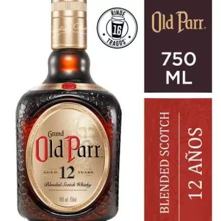 OLD PARR 12 AÑOS 750 ML