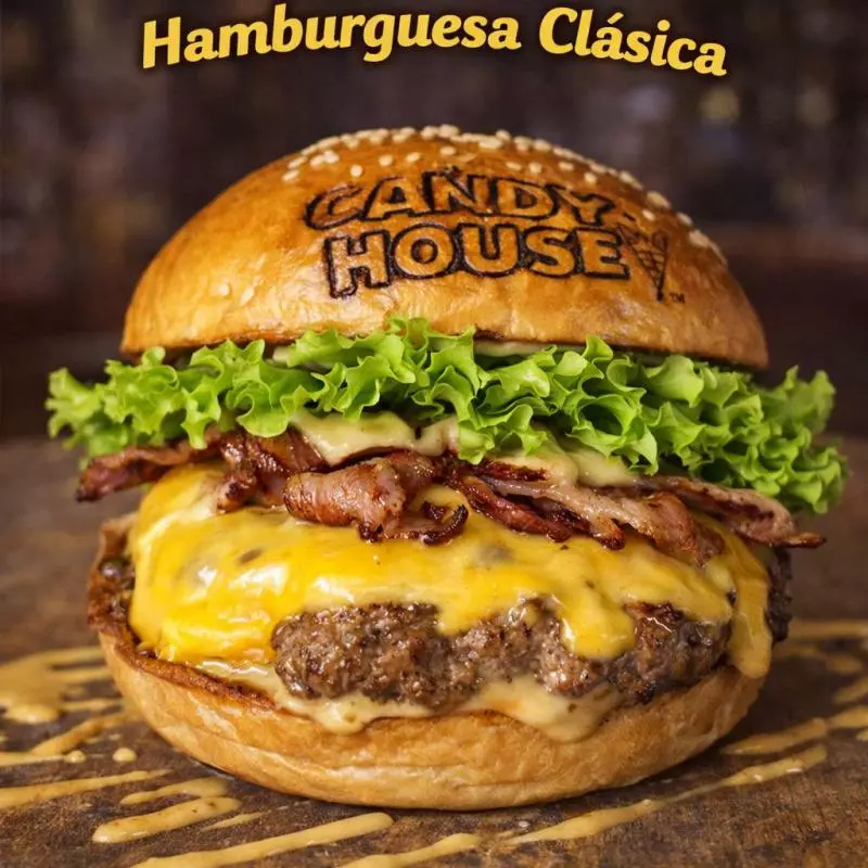 HAMBURGUESA CLASICA