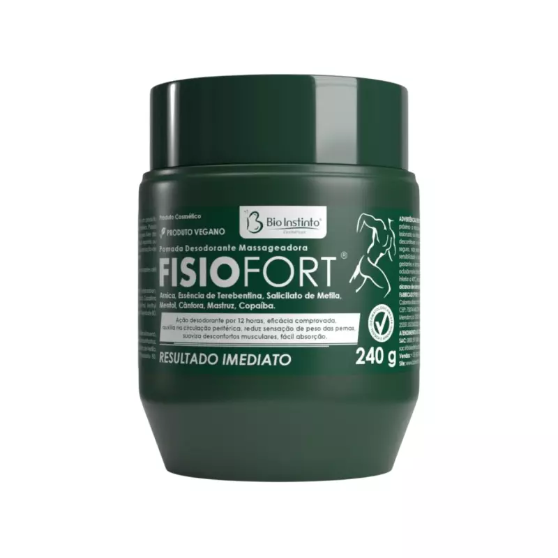 Pomada FisioFort Bio Instinto- 240g