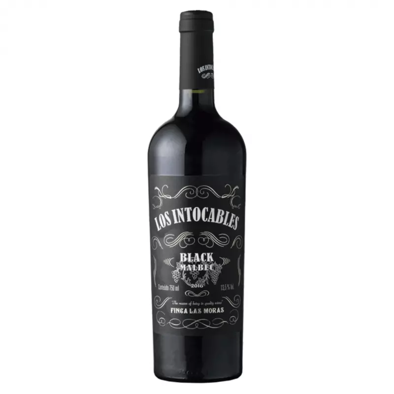 LOS INTOCABLES BLACK MALBEC 2018 750 ML