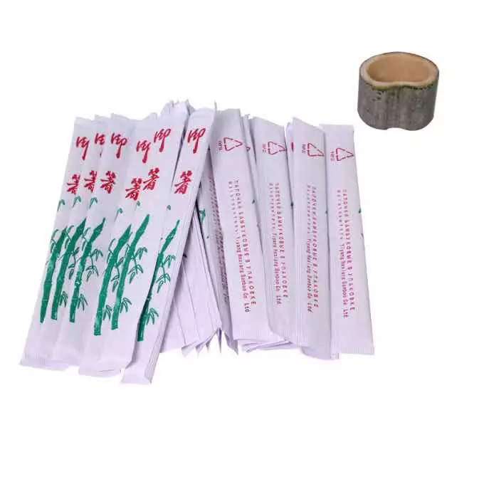 Hashi de bambu Chanfrado (Papel)