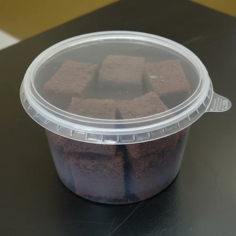 Cocada de corte sabor cacau