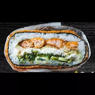 Promo Sushi Burger Salmon Furai