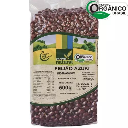 Feijão Azuki Orgânico 1kg