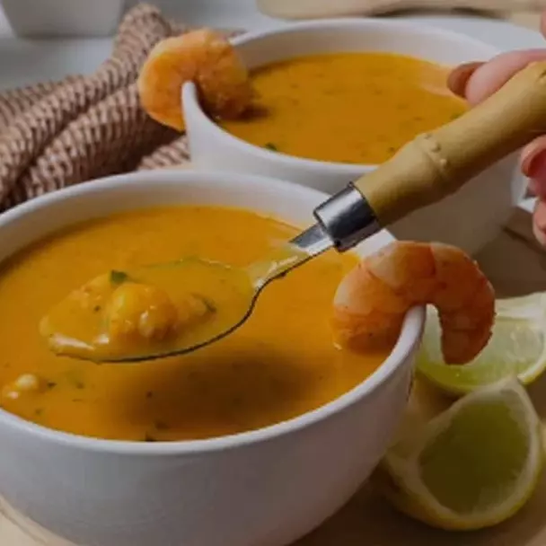 Sopa de Camarão