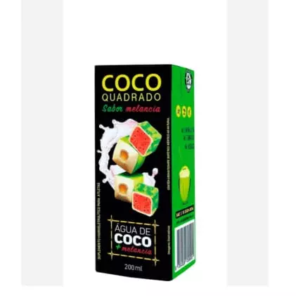 COCO QUADRADO MELANCIA 200 ML C/27