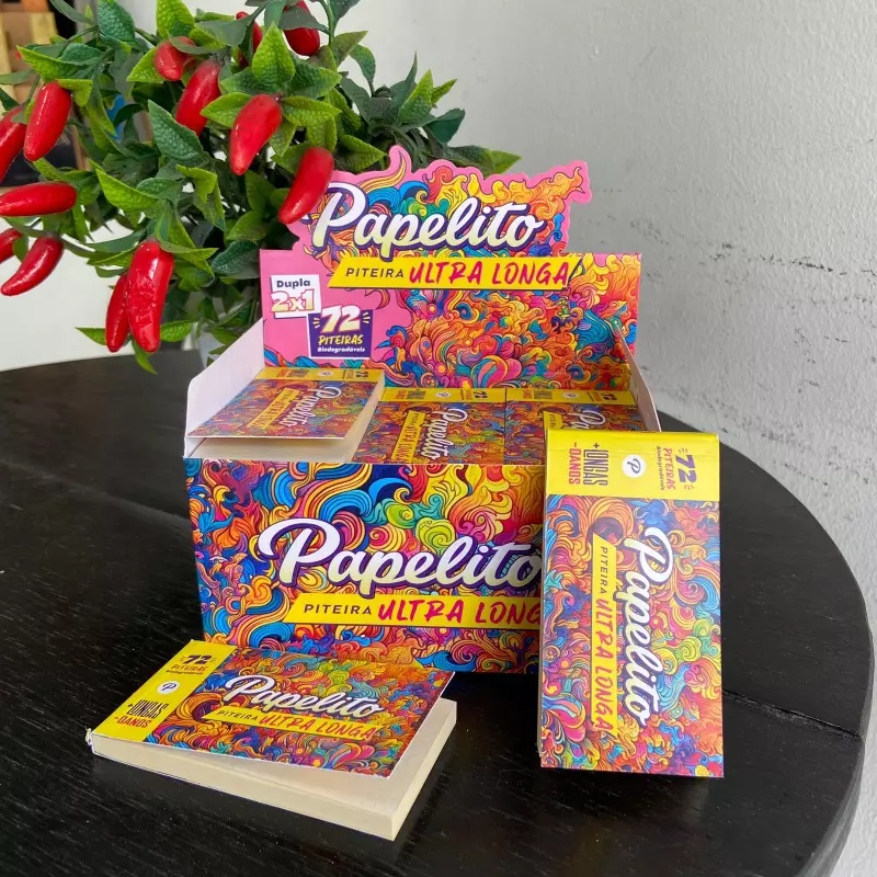 Piteira Papelito Ultra Longa 72un